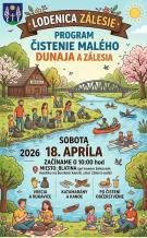 čistenie Malého Dunaja plagát